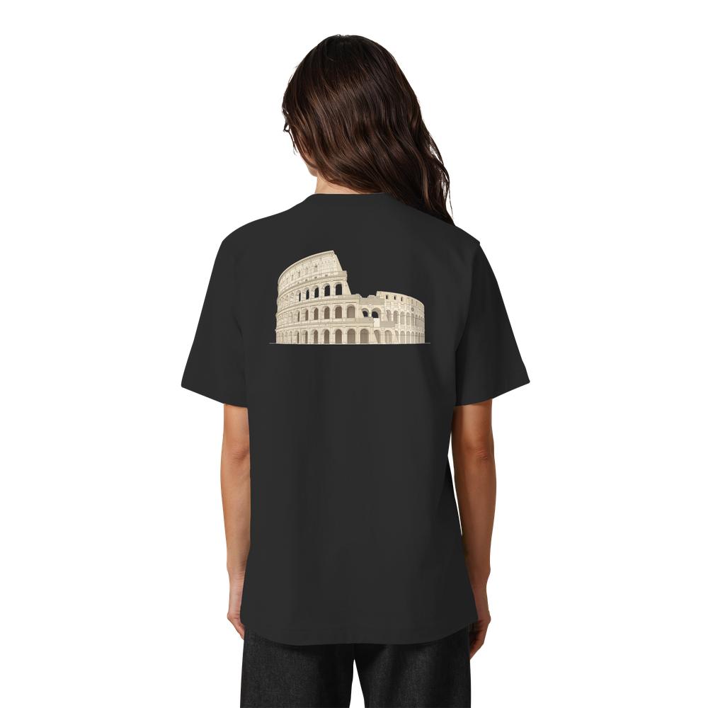 T-Shirt - Rom - Heavy Oversized Organic Shirt – Bild 4