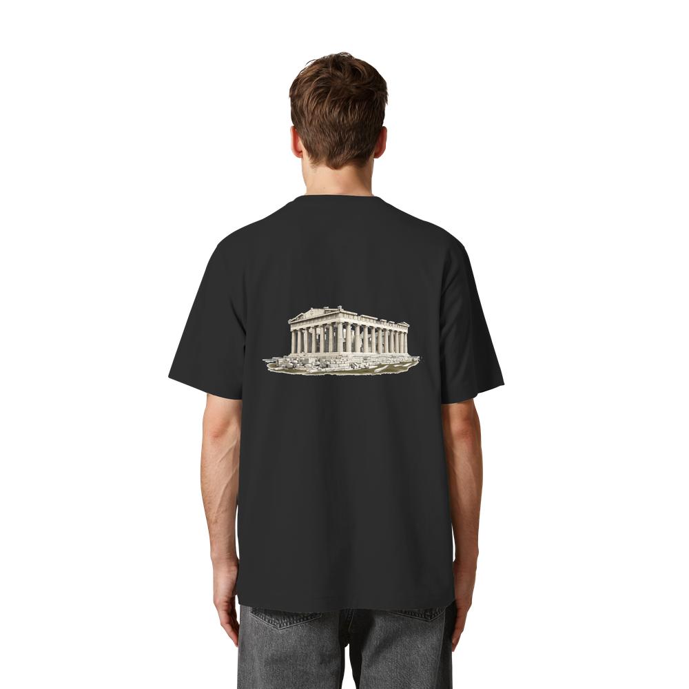 T-Shirt - Athen - Heavy Oversized Organic Shirt – Bild 5