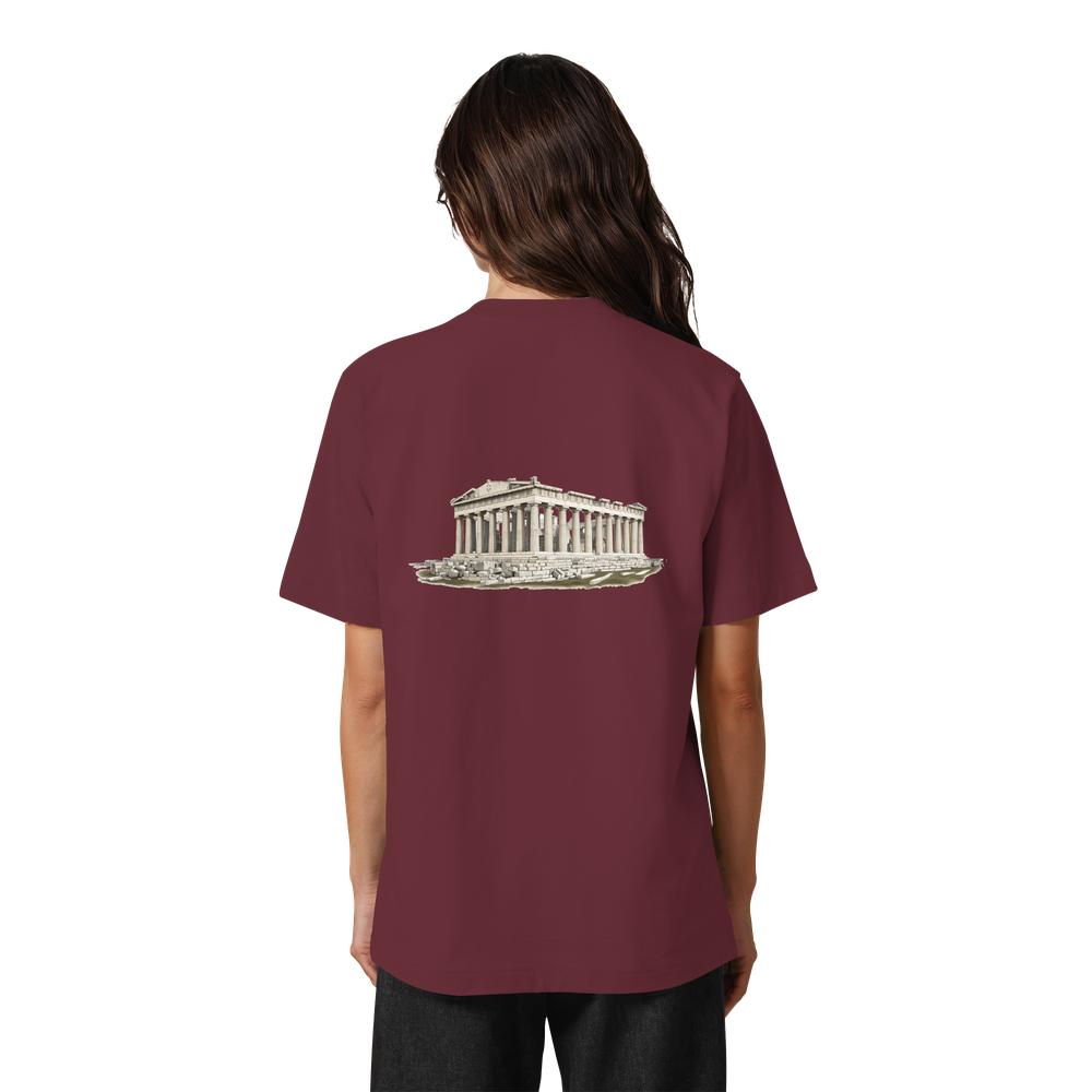 T-Shirt - Athen - Heavy Oversized Organic Shirt – Bild 31