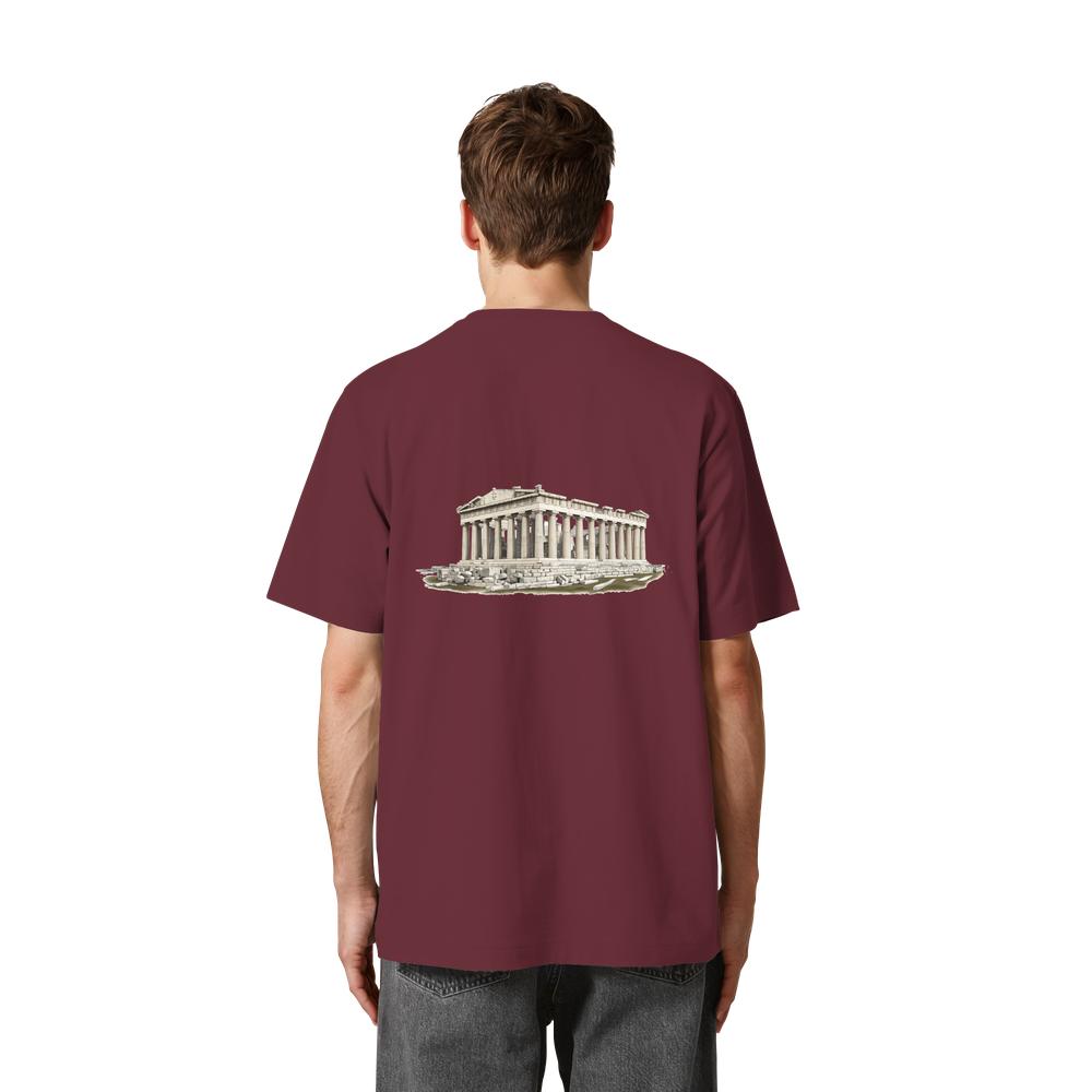 T-Shirt - Athen - Heavy Oversized Organic Shirt – Bild 32