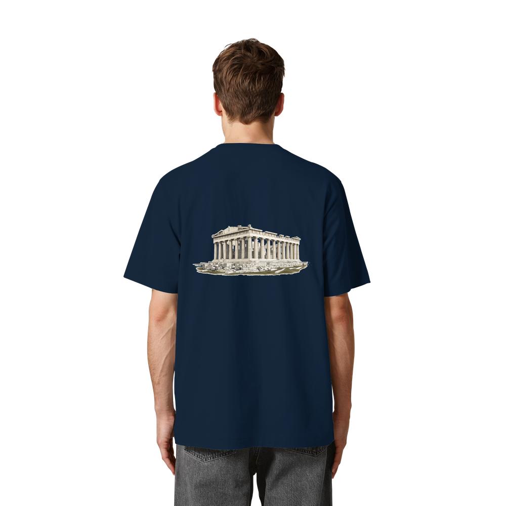 T-Shirt - Athen - Heavy Oversized Organic Shirt – Bild 54