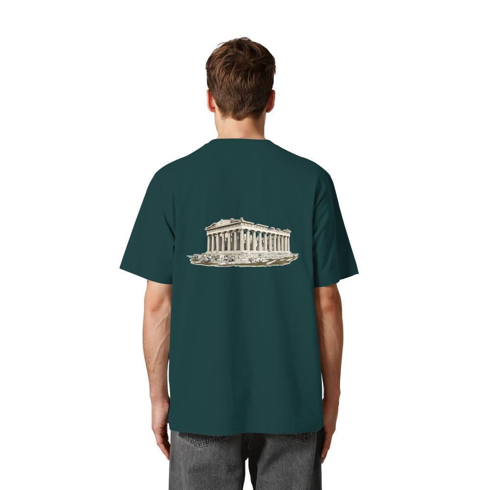 T-Shirt - Athen - Heavy Oversized Organic Shirt – Bild 24