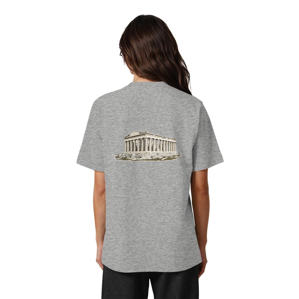 T-Shirt - Athen - Heavy Oversized Organic Shirt – Bild 45