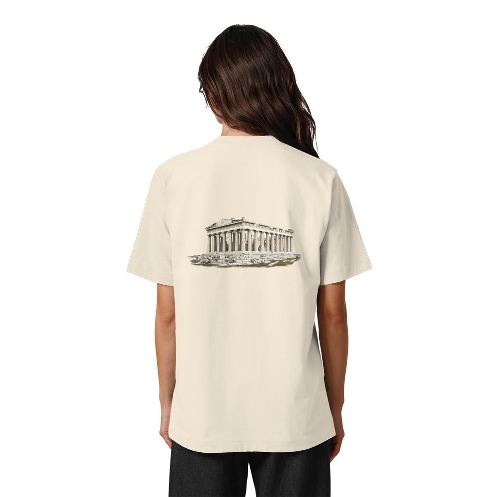 T-Shirt - Athen - Heavy Oversized Organic Shirt – Bild 13