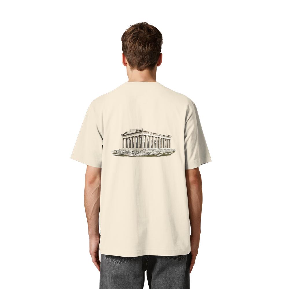 T-Shirt - Athen - Heavy Oversized Organic Shirt – Bild 15