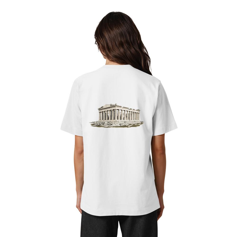 T-Shirt - Athen - Heavy Oversized Organic Shirt – Bild 10