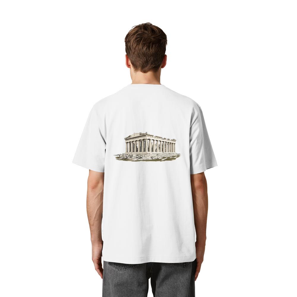 T-Shirt - Athen - Heavy Oversized Organic Shirt – Bild 11