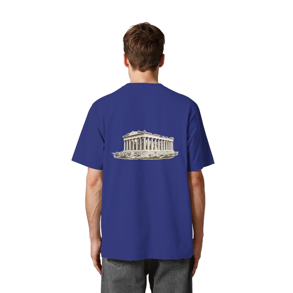 T-Shirt - Athen - Heavy Oversized Organic Shirt – Bild 28