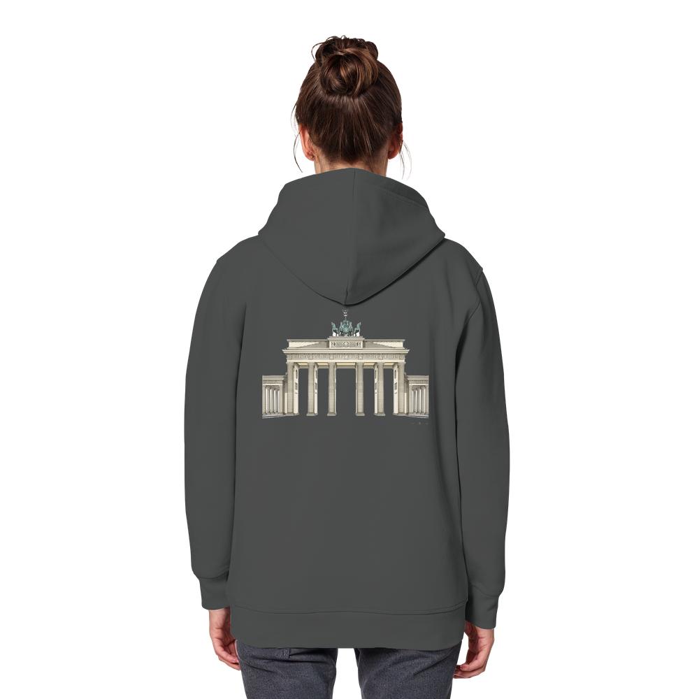 Hoodie - Berlin - Organic Basic Hoodie – Bild 73