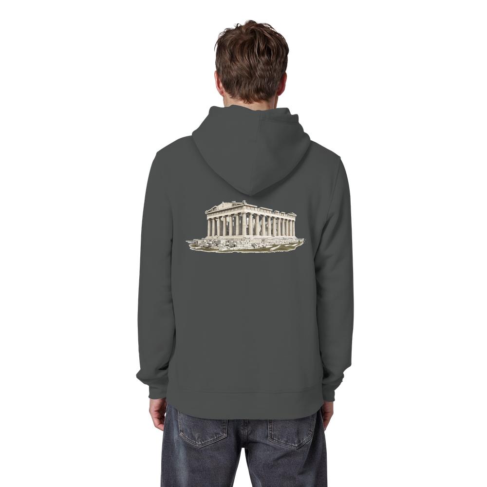 Hoodie - Athen - Organic Basic Hoodie – Bild 78