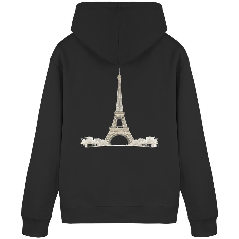 Hoodie - Paris - Organic Basic Hoodie – Bild 2