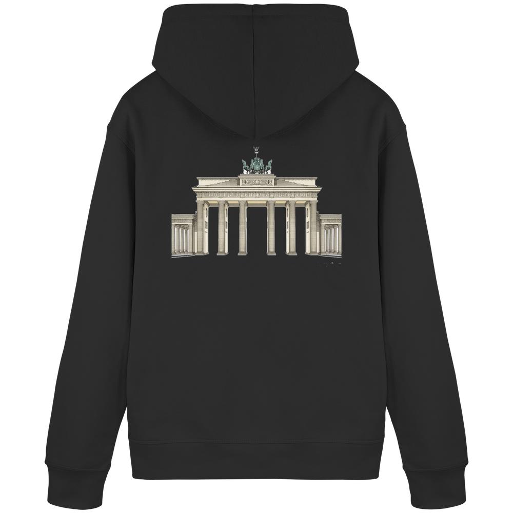 Hoodie - Berlin - Organic Basic Hoodie – Bild 3