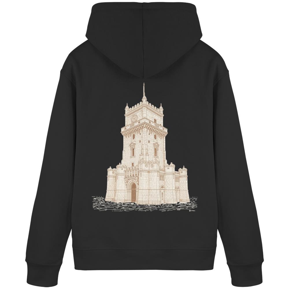 Hoodie - Lissabon - Organic Basic Hoodie – Bild 3