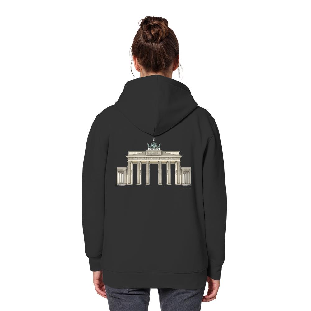 Hoodie - Berlin - Organic Basic Hoodie – Bild 4