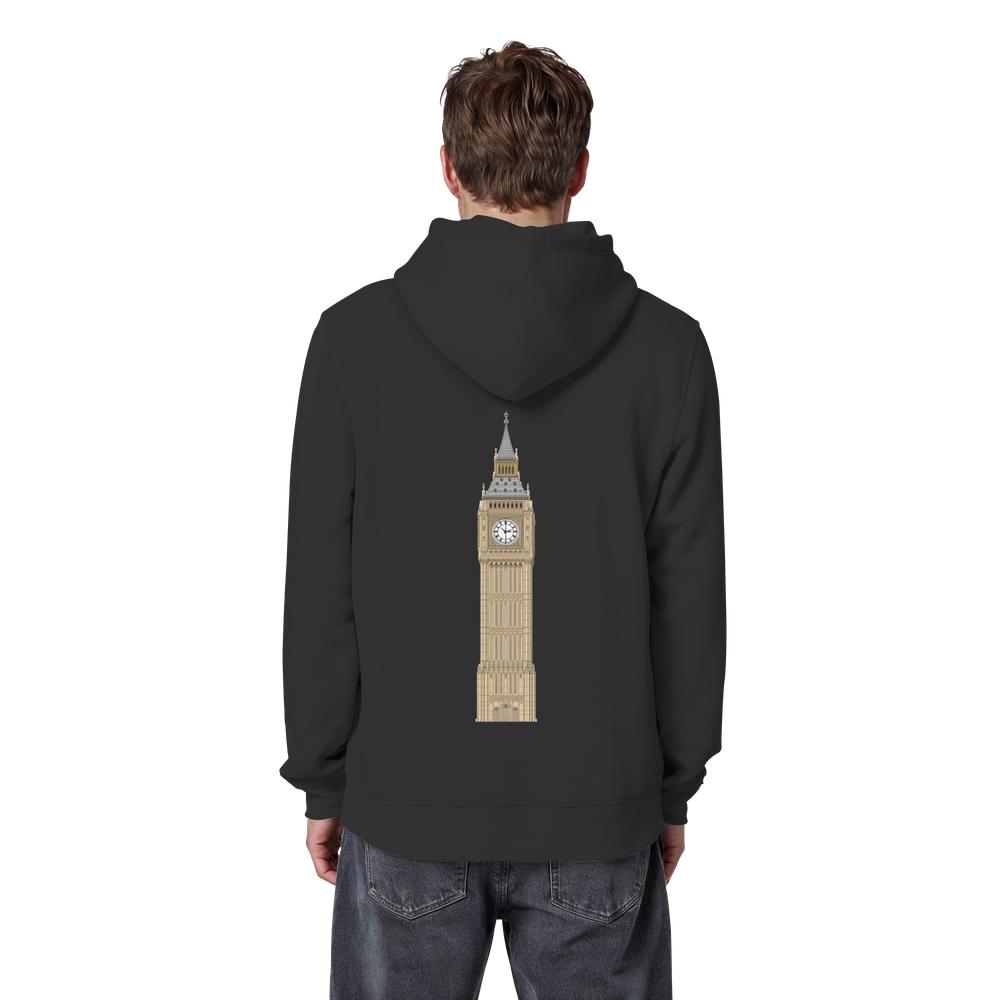 Hoodie - London - Organic Basic Hoodie – Bild 4
