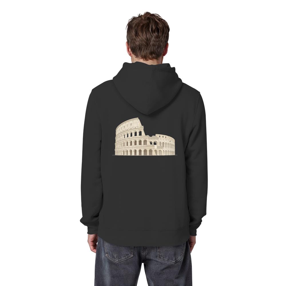 Hoodie - Rom - Organic Basic Hoodie – Bild 4