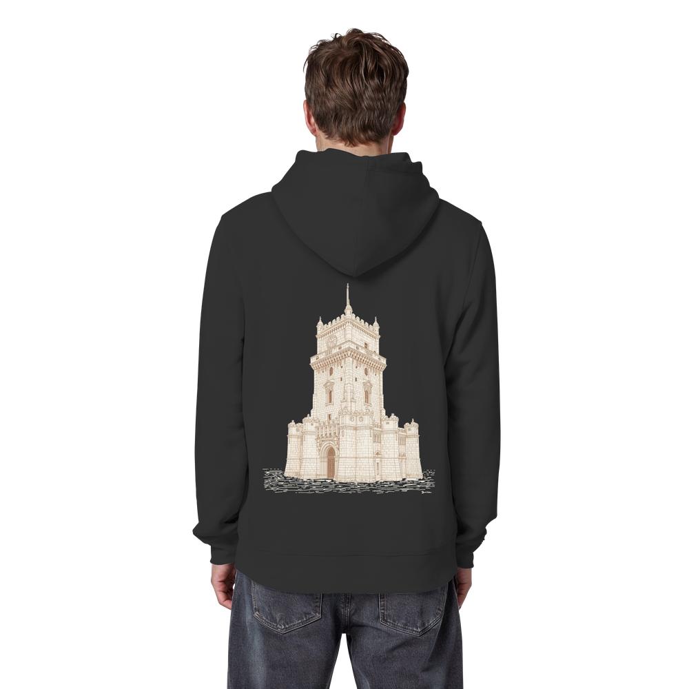 Hoodie - Lissabon - Organic Basic Hoodie – Bild 5