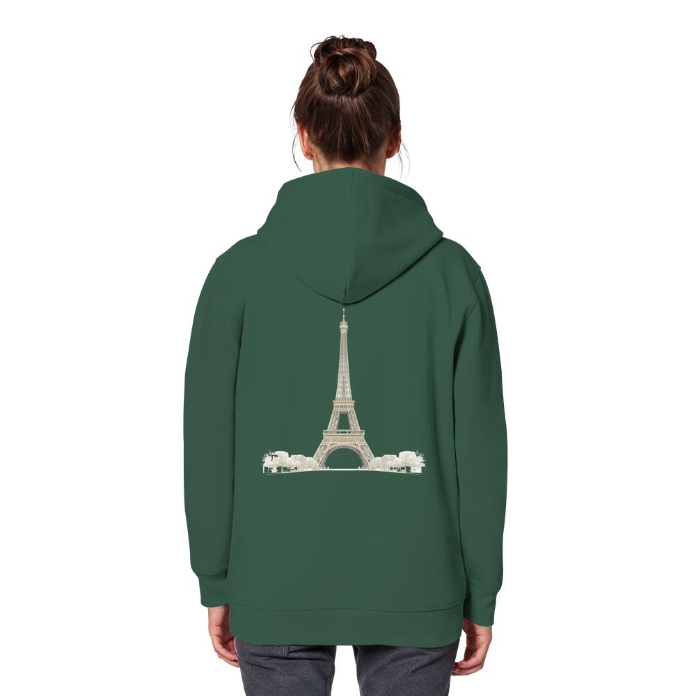 Hoodie - Paris - Organic Basic Hoodie – Bild 34