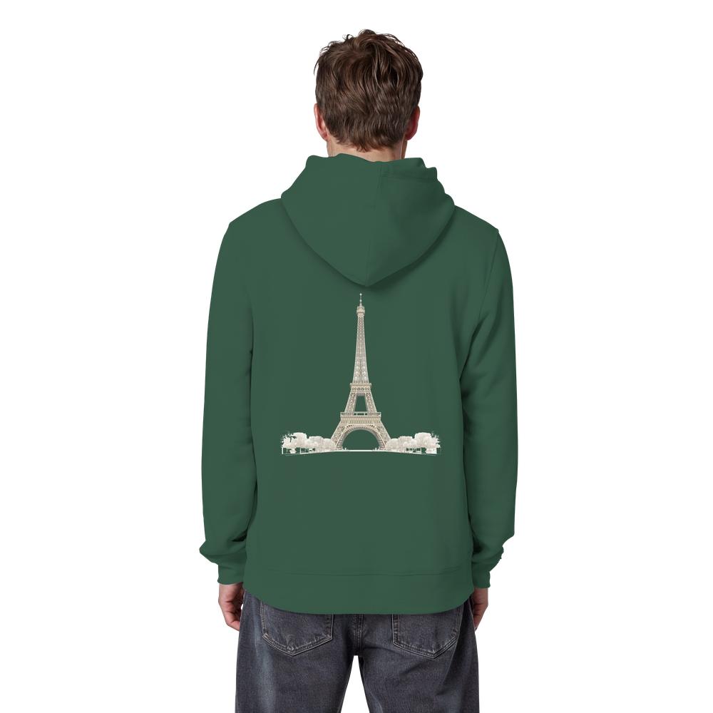 Hoodie - Paris - Organic Basic Hoodie – Bild 32