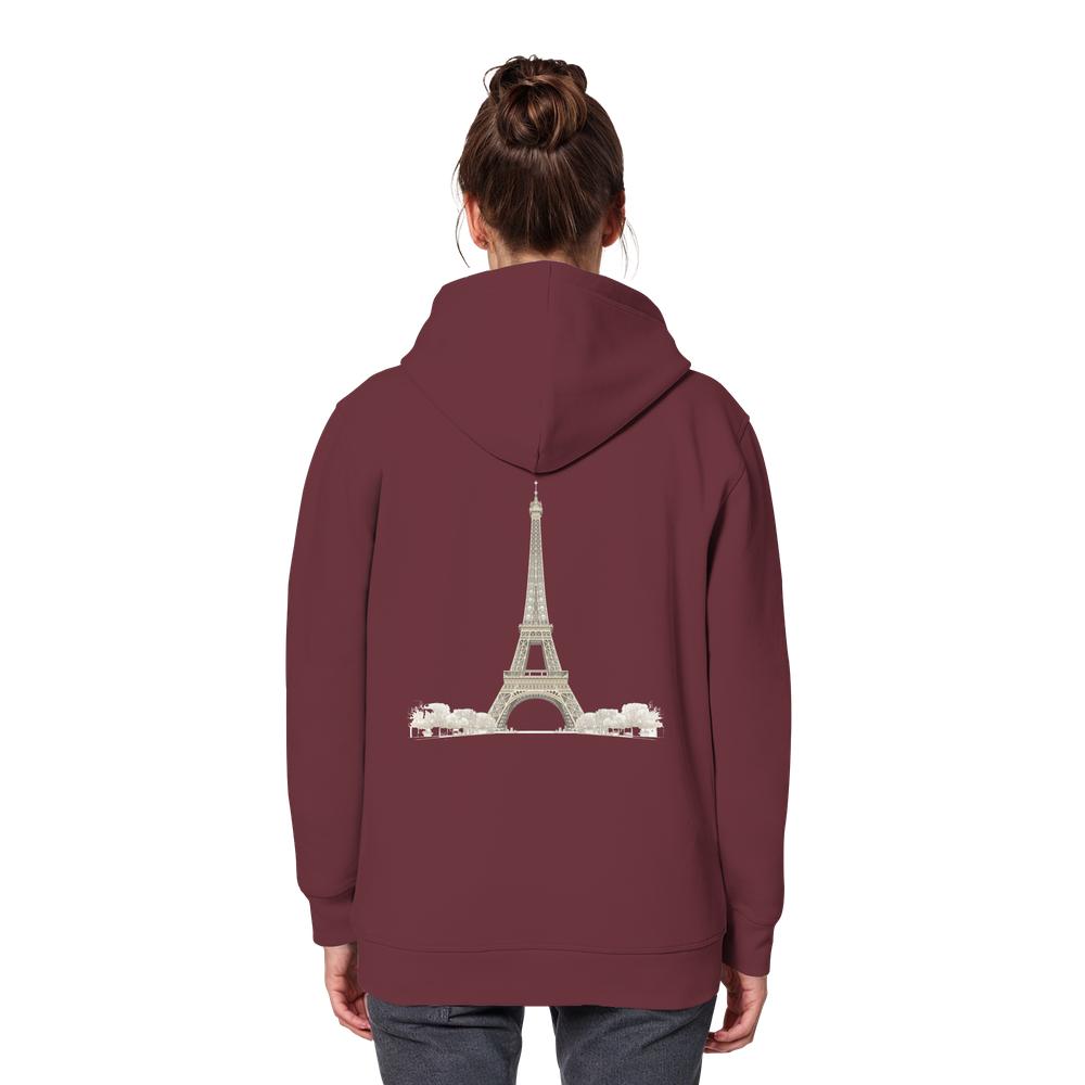 Hoodie - Paris - Organic Basic Hoodie – Bild 47