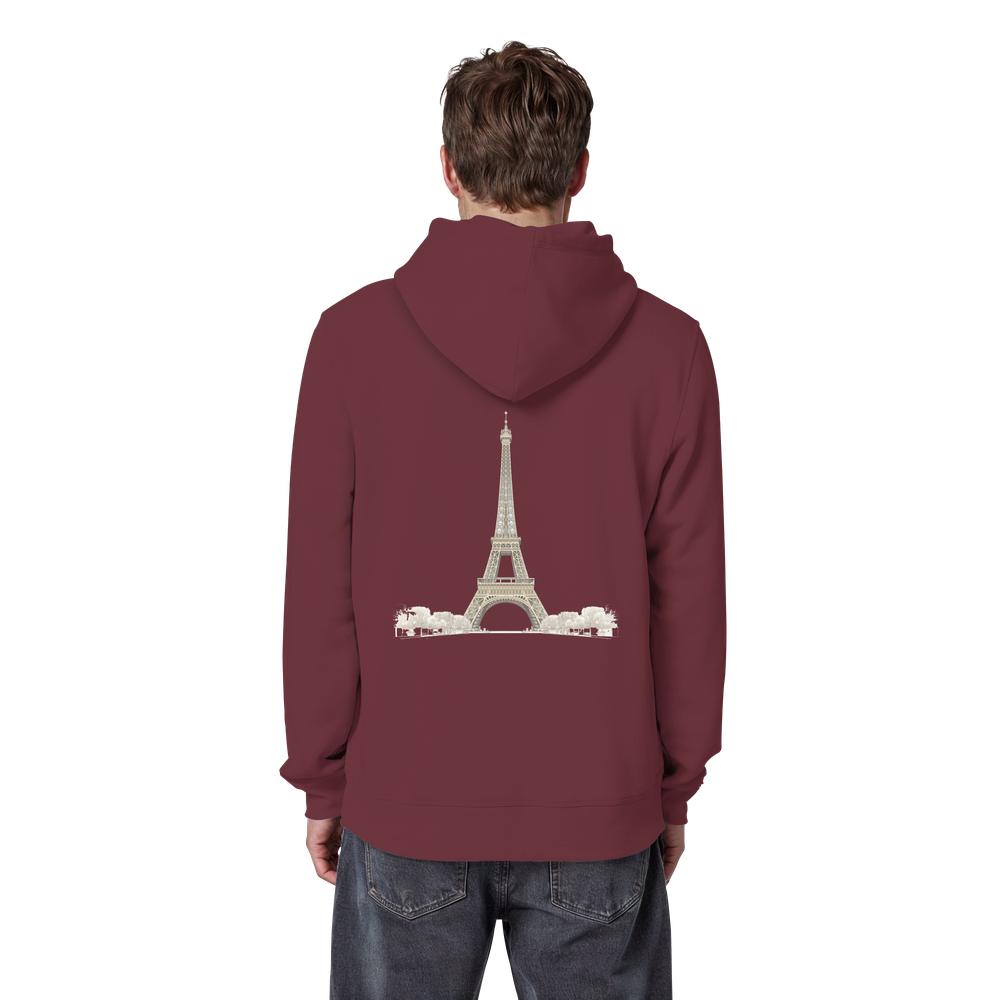 Hoodie - Paris - Organic Basic Hoodie – Bild 48