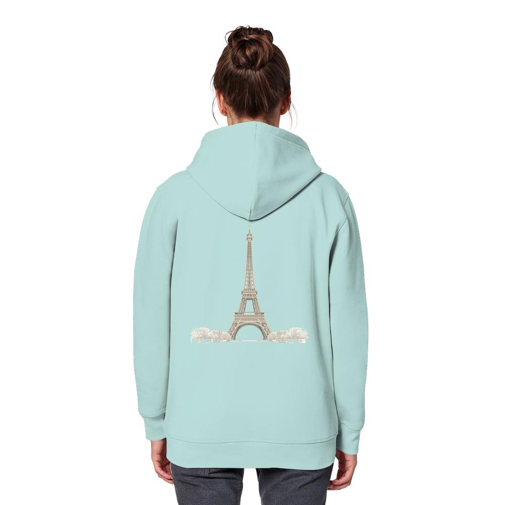 Hoodie - Paris - Organic Basic Hoodie – Bild 63