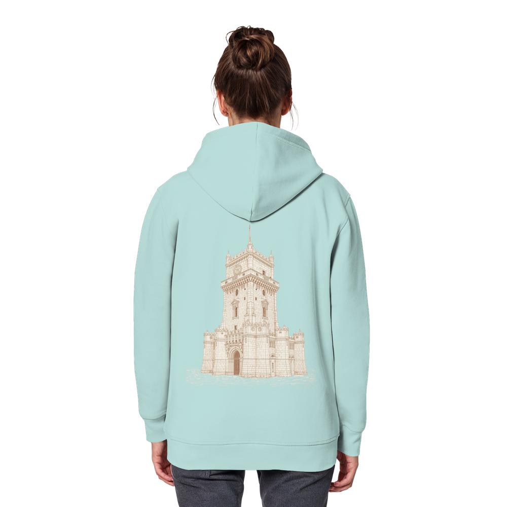 Hoodie - Lissabon - Organic Basic Hoodie – Bild 62