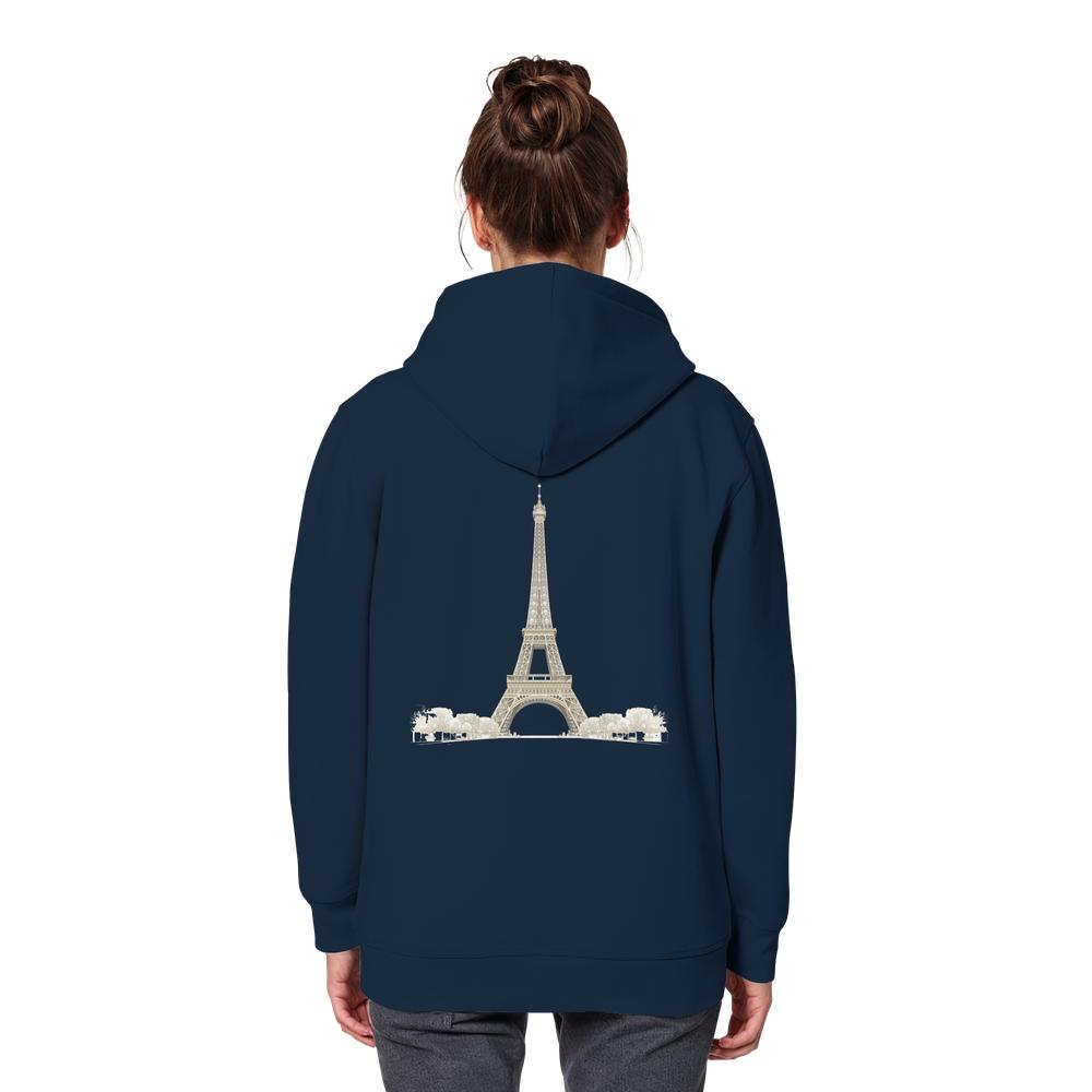 Hoodie - Paris - Organic Basic Hoodie – Bild 69