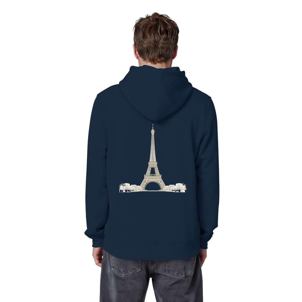 Hoodie - Paris - Organic Basic Hoodie – Bild 68