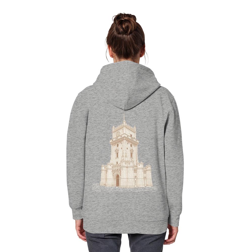 Hoodie - Lissabon - Organic Basic Hoodie – Bild 23