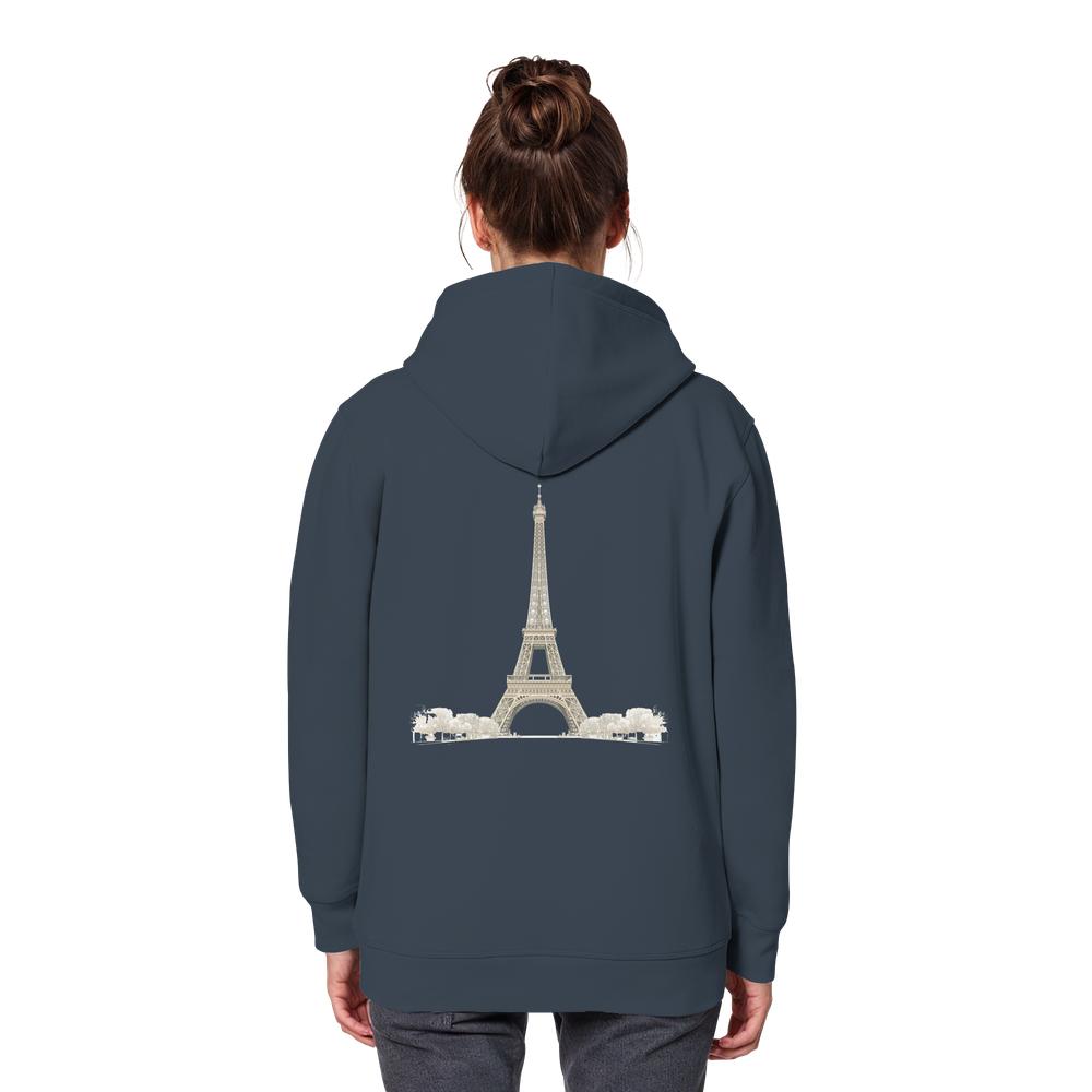 Hoodie - Paris - Organic Basic Hoodie – Bild 56
