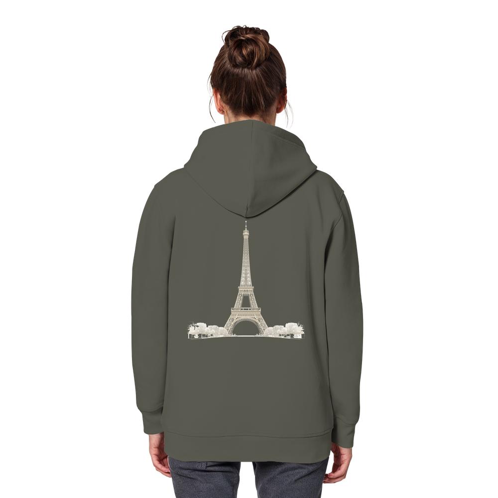 Hoodie - Paris - Organic Basic Hoodie – Bild 28