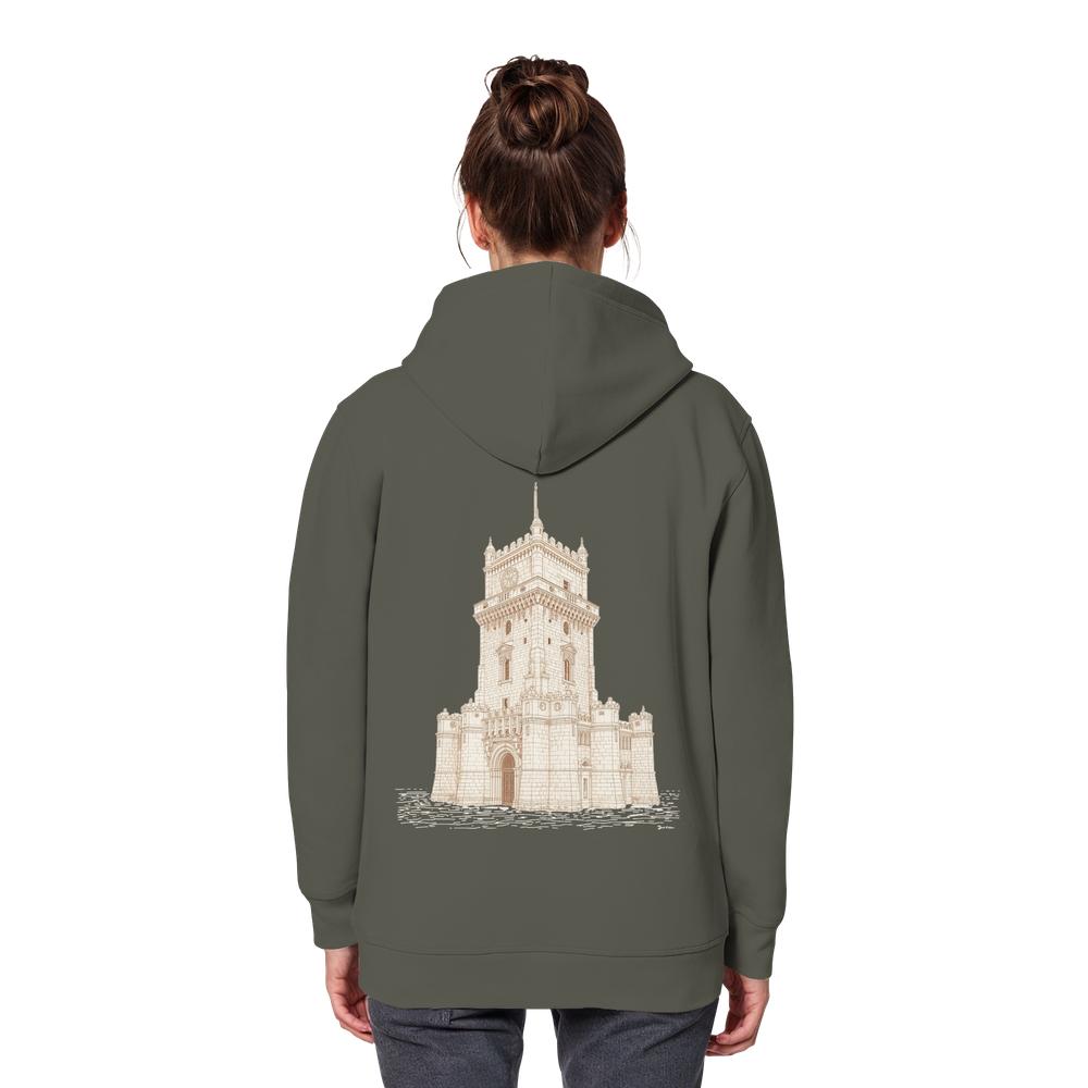 Hoodie - Lissabon - Organic Basic Hoodie – Bild 25
