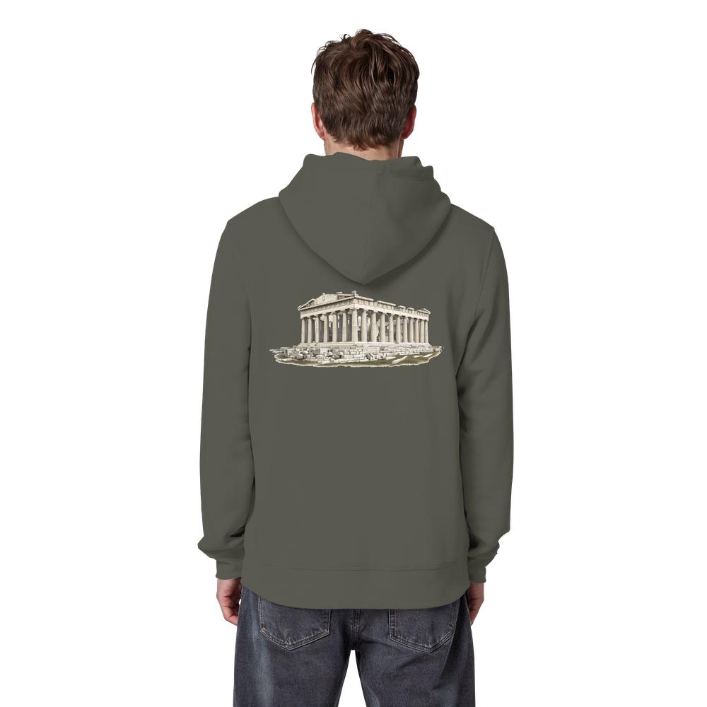 Hoodie - Athen - Organic Basic Hoodie – Bild 30