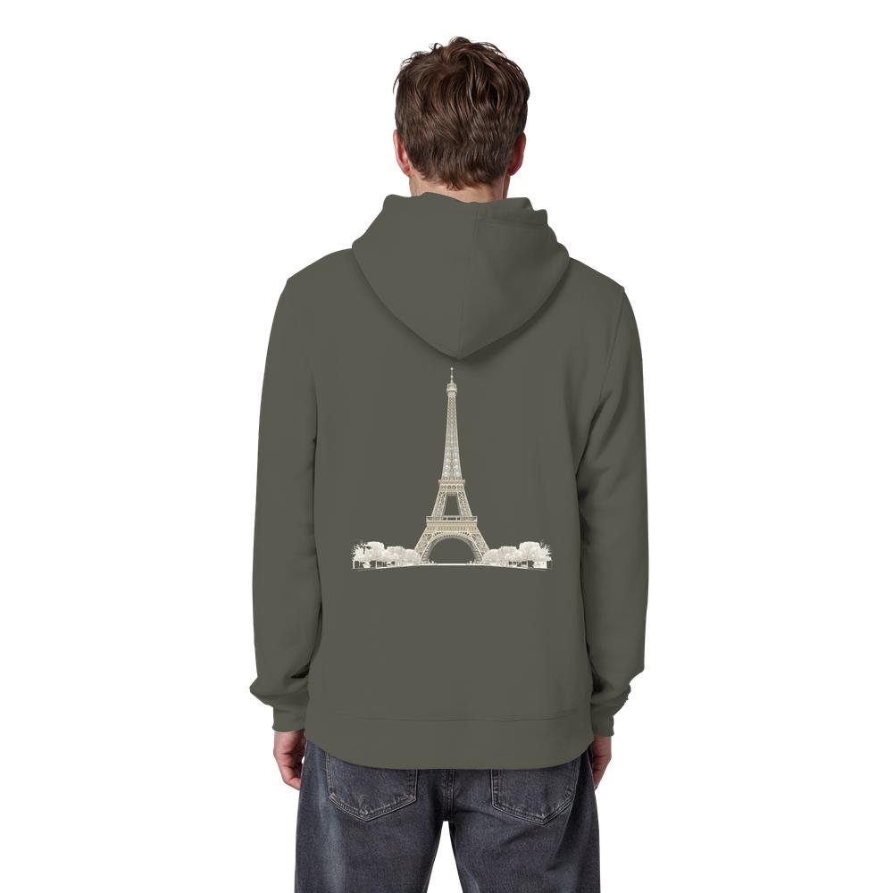 Hoodie - Paris - Organic Basic Hoodie – Bild 30