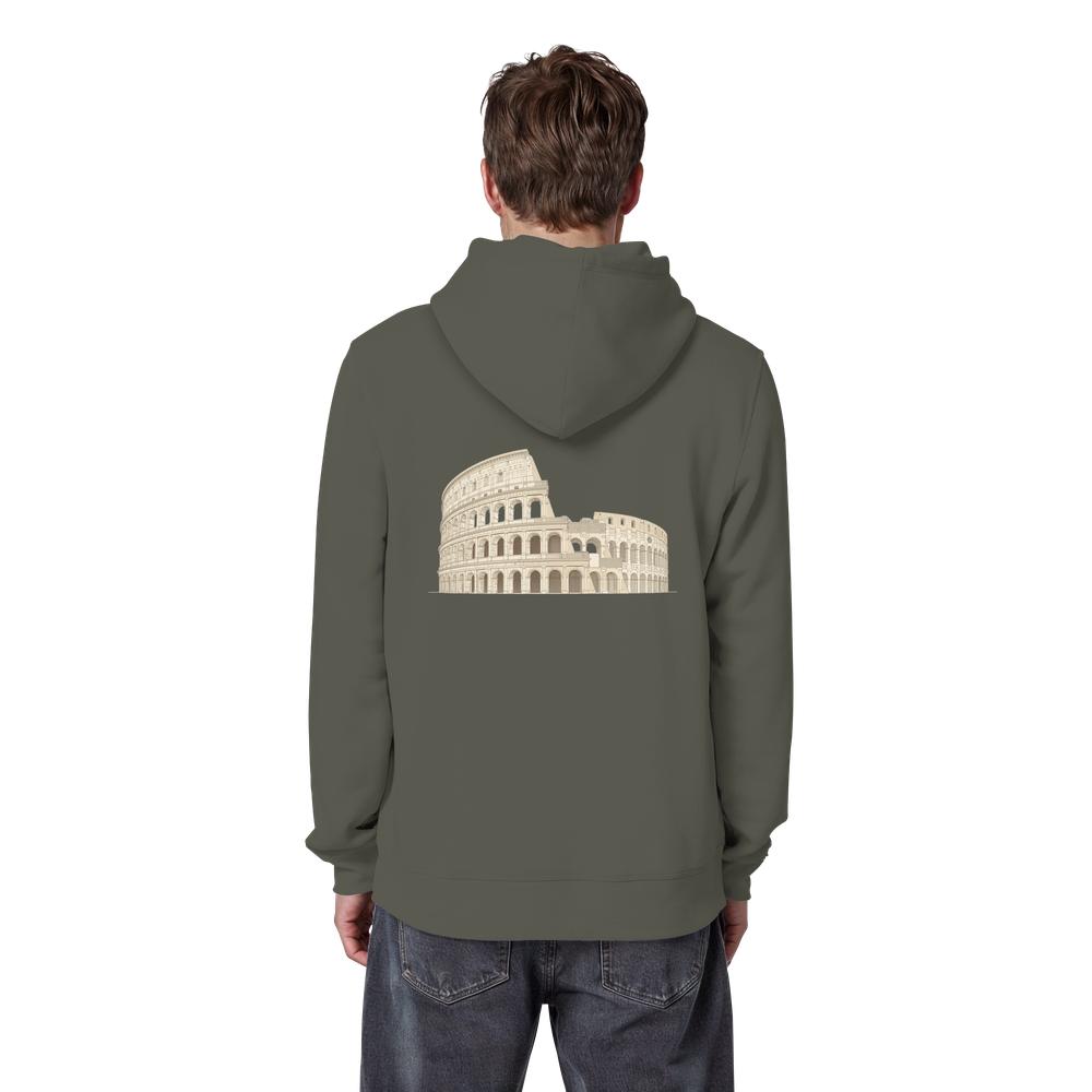 Hoodie - Rom - Organic Basic Hoodie – Bild 30