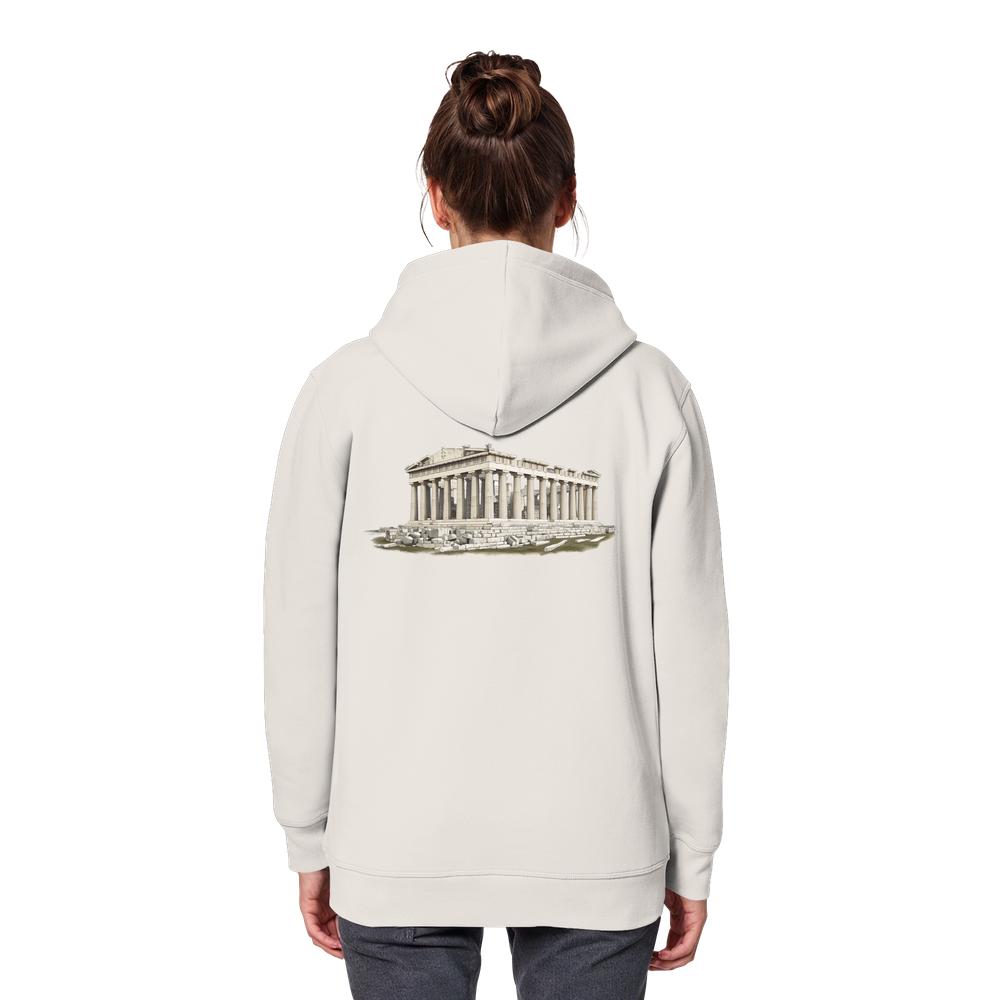 Hoodie - Athen - Organic Basic Hoodie – Bild 15