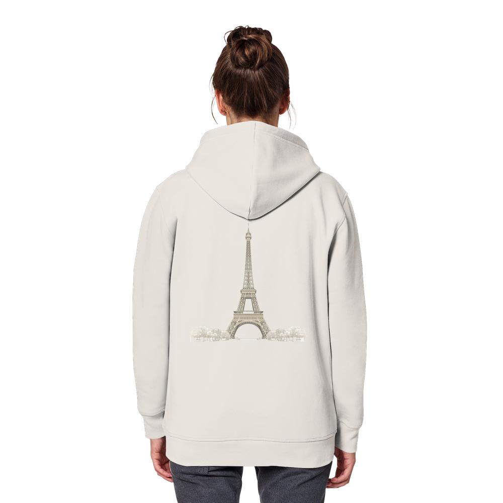 Hoodie - Paris - Organic Basic Hoodie – Bild 14
