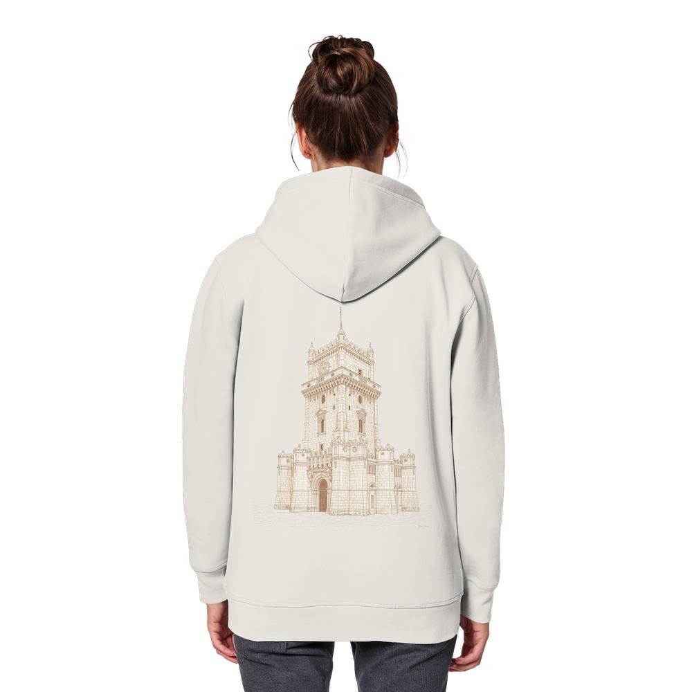 Hoodie - Lissabon - Organic Basic Hoodie – Bild 15
