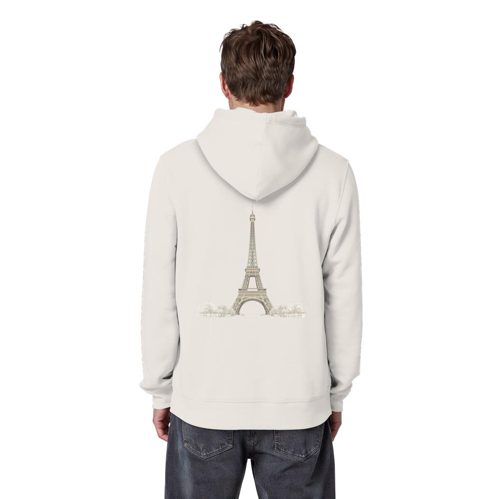 Hoodie - Paris - Organic Basic Hoodie – Bild 18