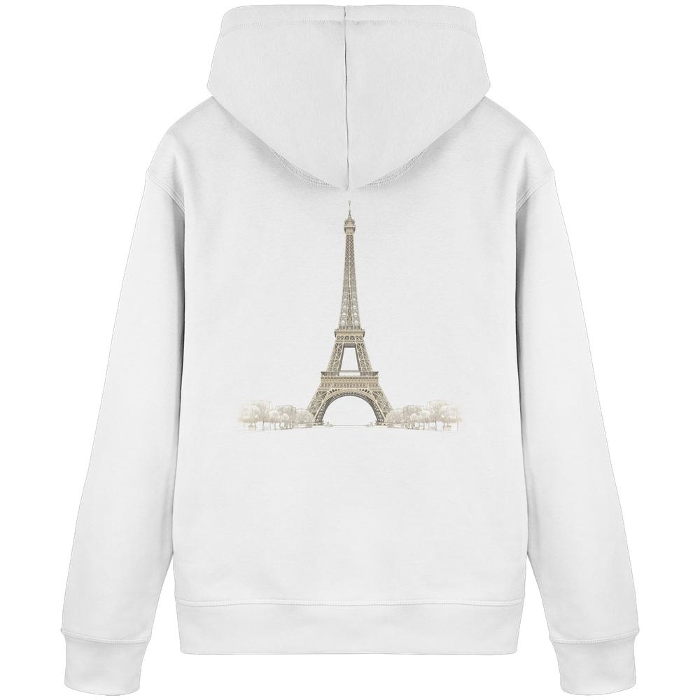 Hoodie - Paris - Organic Basic Hoodie – Bild 9