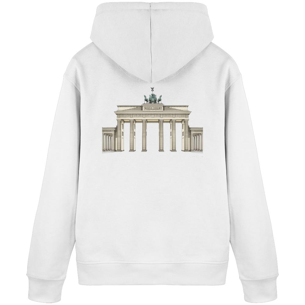 Hoodie - Berlin - Organic Basic Hoodie – Bild 10