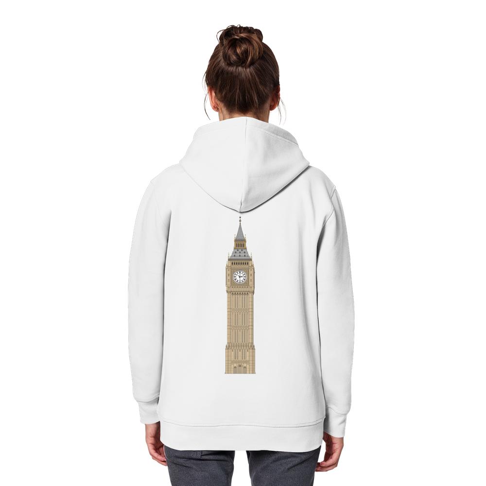 Hoodie - London - Organic Basic Hoodie – Bild 12