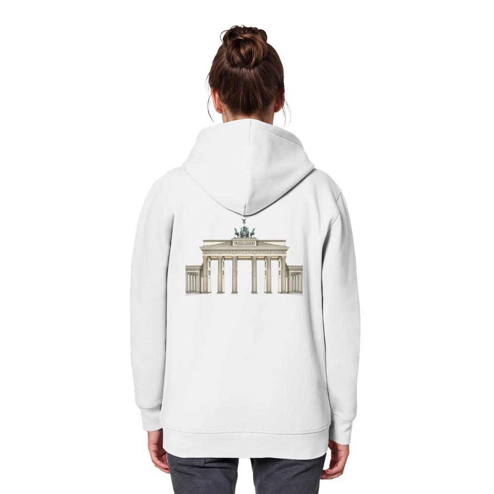 Hoodie - Berlin - Organic Basic Hoodie – Bild 11
