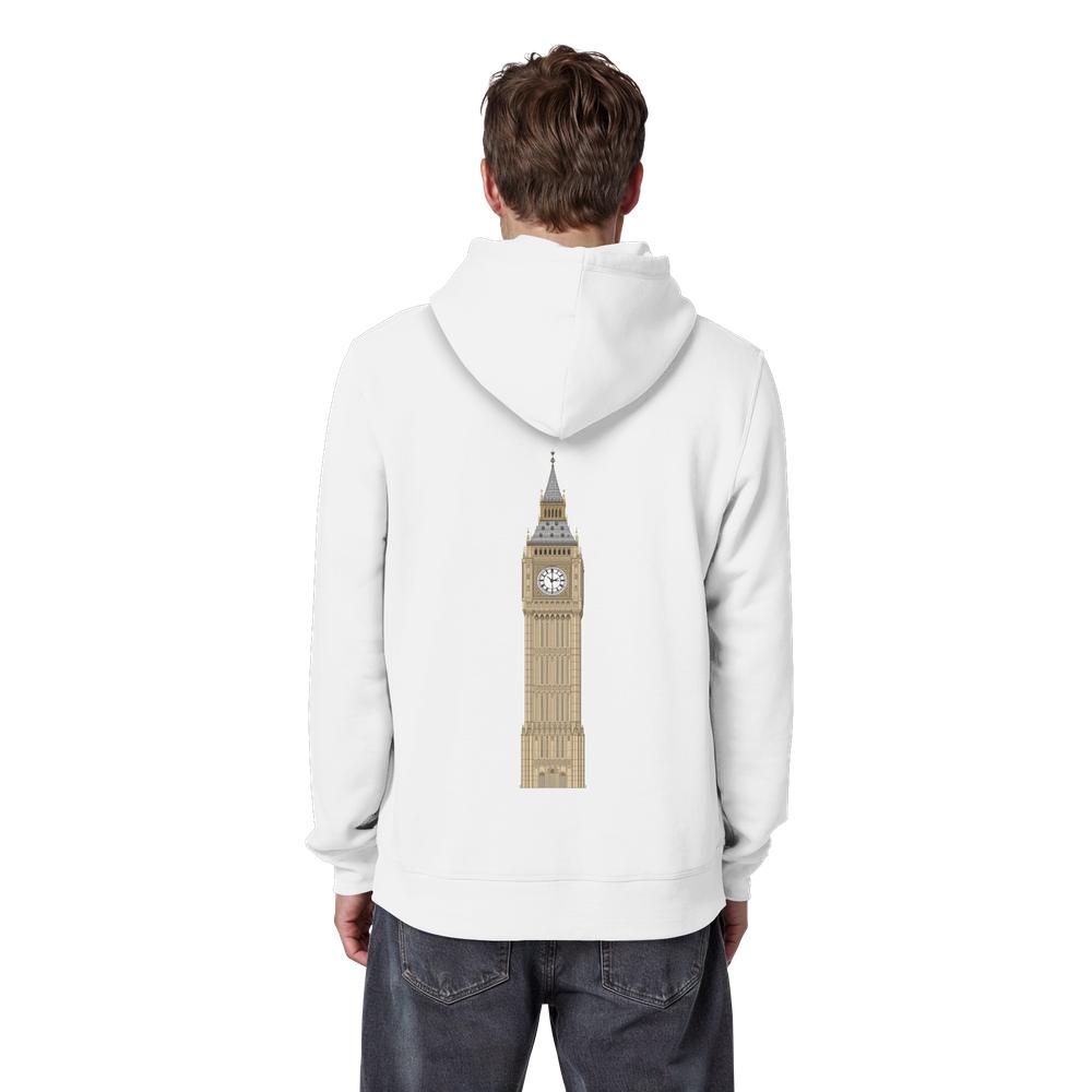 Hoodie - London - Organic Basic Hoodie – Bild 8