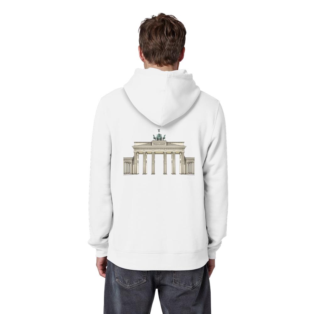 Hoodie - Berlin - Organic Basic Hoodie – Bild 8
