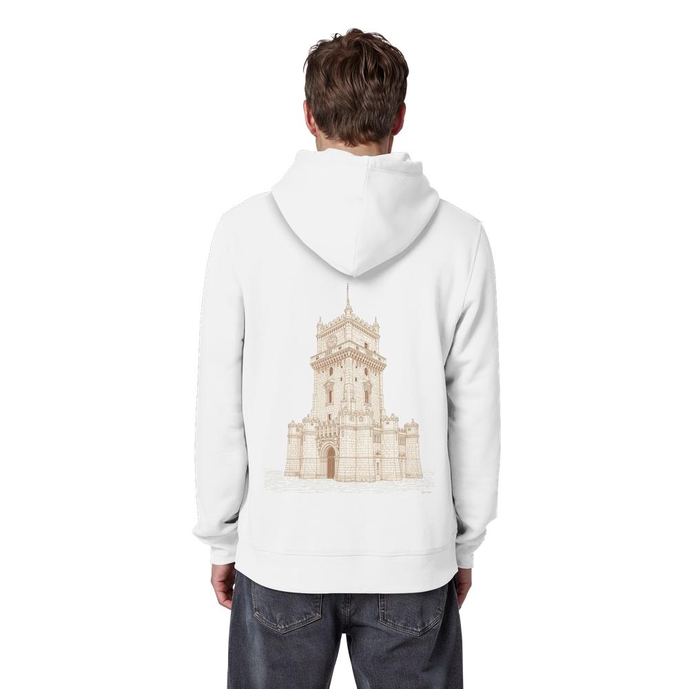 Hoodie - Lissabon - Organic Basic Hoodie – Bild 8