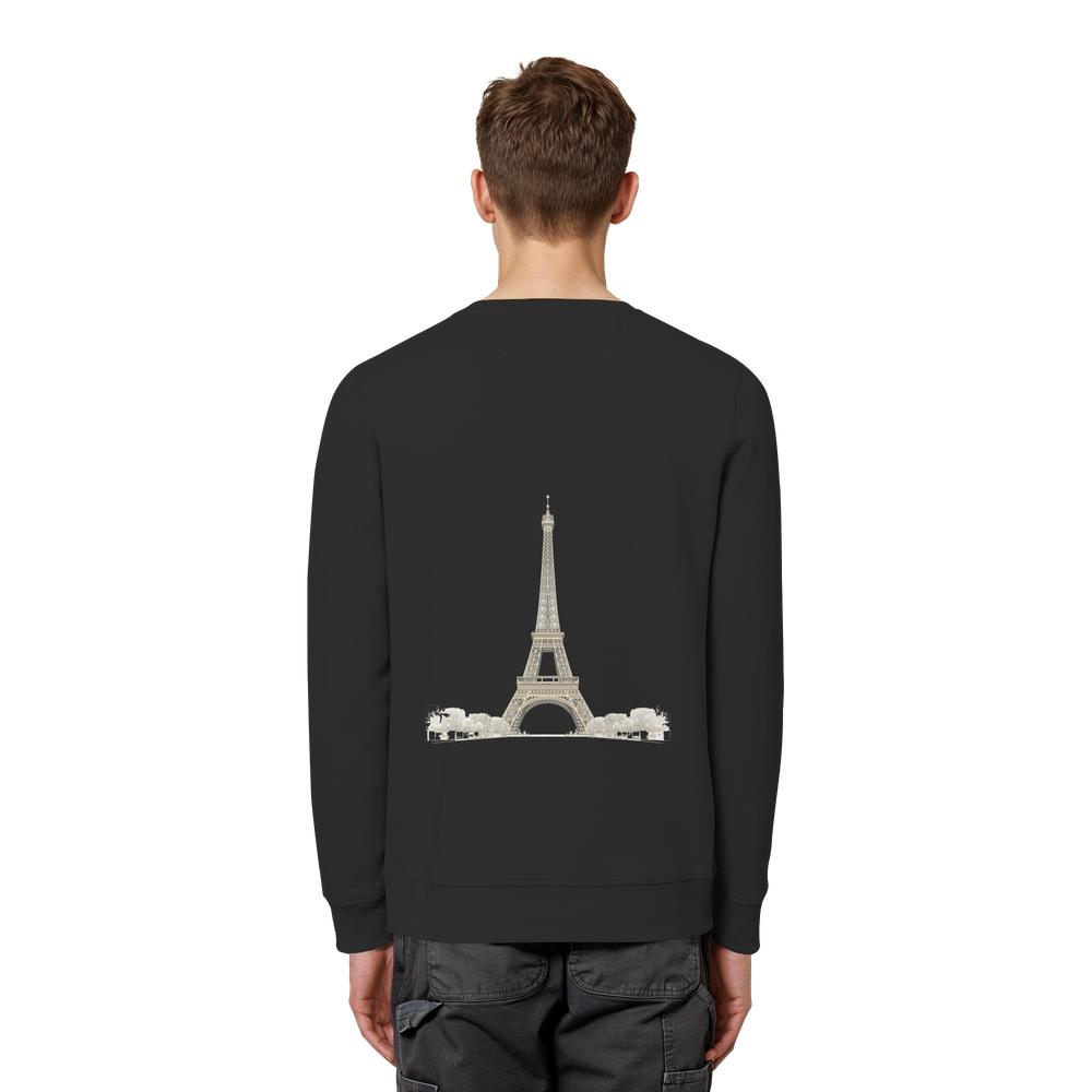 Sweatshirt - Paris - Organic Basic Unisex Sweatshirt – Bild 5