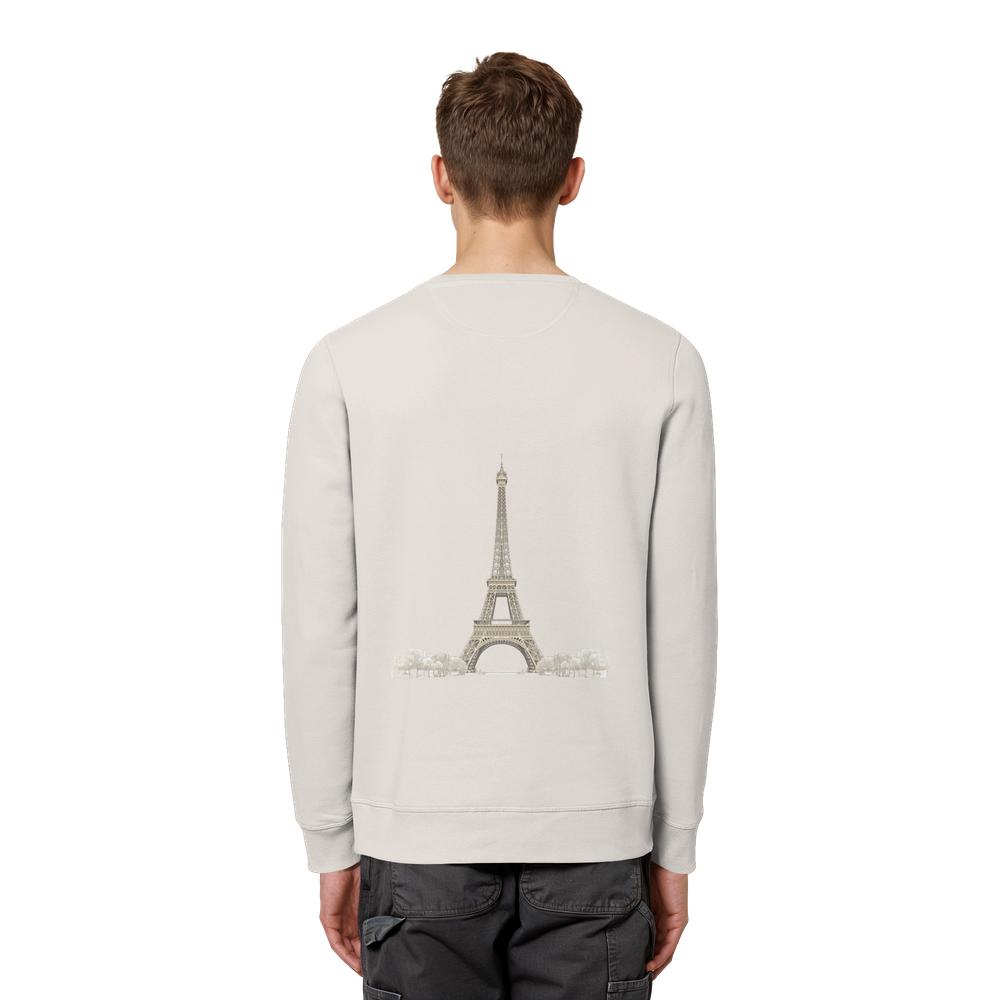 Sweatshirt - Paris - Organic Basic Unisex Sweatshirt – Bild 13