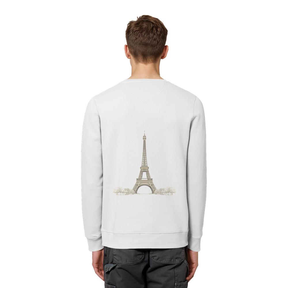 Sweatshirt - Paris - Organic Basic Unisex Sweatshirt – Bild 7